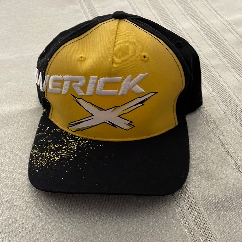 Maverick Yellow and Black Cap